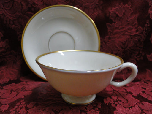 Lenox Mansfield, Ivory w/ Gold Trim: Cup & Saucer Set (s)