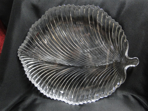 Mikasa Diamond Fire, Ribbed Cut: Leaf Shaped Platter (s), 15"