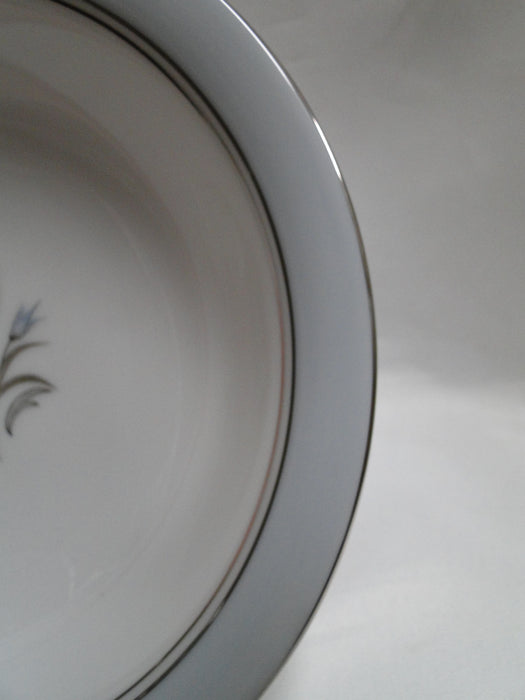 Noritake Bluebell, 5558, Blue Band & Flowers: Soup Bowl (s), 7 3/8"
