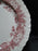 Wedgwood Bramble Pink Shell Edge, Queen's Ware: Dinner Plate, 10 1/4", Crazing