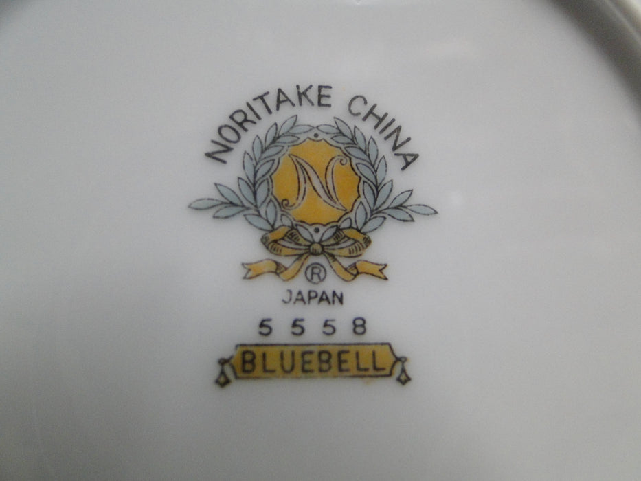 Noritake Bluebell, 5558, Blue Band & Flowers: Fruit Bowl (s), 5 1/2"