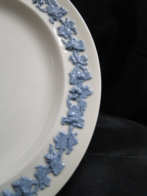 Wedgwood Queensware Lavender / Blue on Cream, Plain: Salad Plate 8 1/4", Crazing