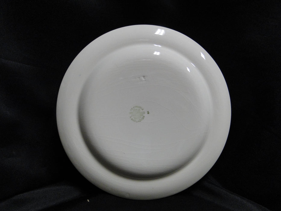 Wedgwood Queensware Lavender / Blue on Cream, Plain: Salad Plate 8 1/4", Crazing