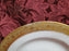 Hutschenreuther HUT184, White w/ Encrusted Gold, No Verge: Bread Plate, As Is