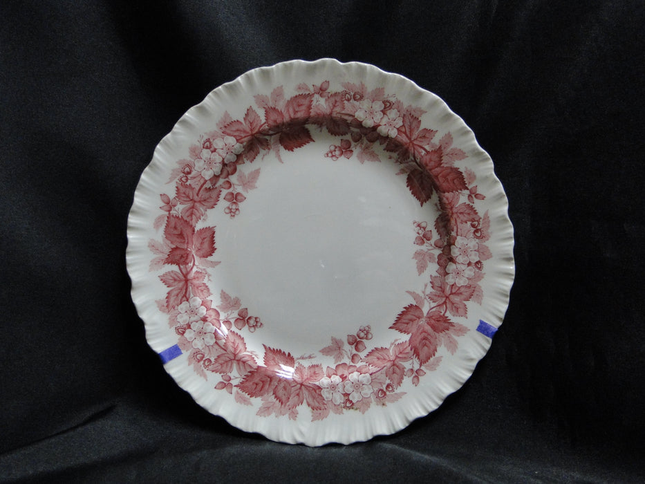 Wedgwood Bramble Pink Shell Edge, Queen's Ware: Salad Plate, 8 1/4", As Is