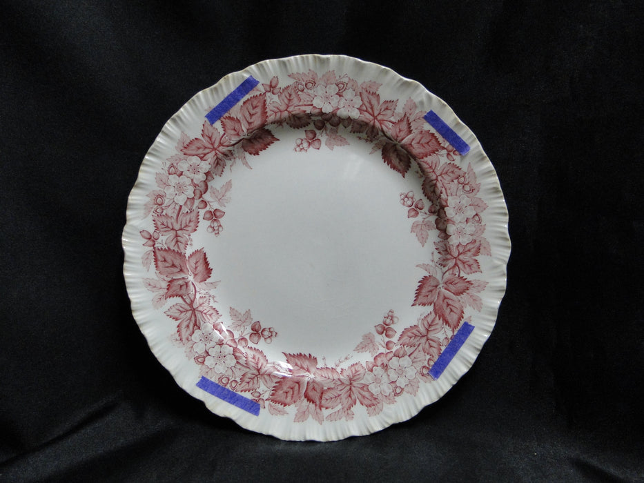 Wedgwood Bramble Pink Shell Edge, Queen's Ware: Salad Plate, 8 1/4", As Is