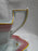 Adams Lowestoft, Celadon, Pink Border: Gravy Boat w/ Underplate, As Is