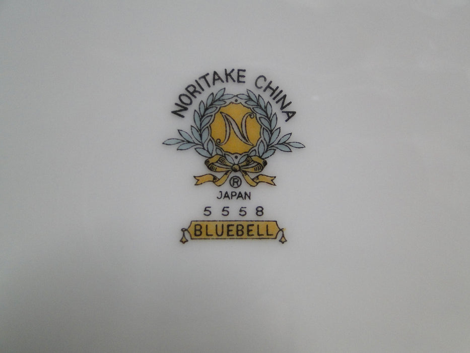 Noritake Bluebell, 5558, Blue Band & Flowers: Bread Plate (s), 6 1/4"