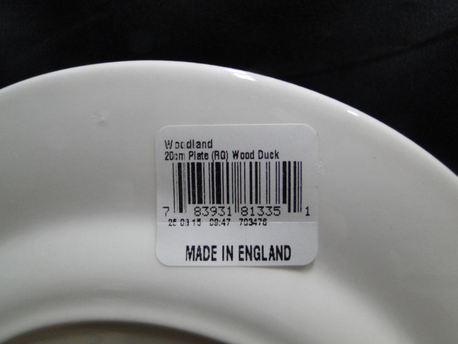 Spode Woodland Wood Duck, England: NEW Salad Plate (s), 7 3/4", Box