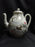 Japanese Handpainted, Birds & Iris: Teapot & Lid, 7", As Is