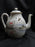 Japanese Handpainted, Birds & Iris: Teapot & Lid, 7", As Is