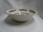 Johnson Brothers Indian Tree, Cream, Green Greek Key: Round Serving Bowl, As Is