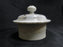 Japanese Handpainted, Birds & Iris: Teapot & Lid, 7", As Is