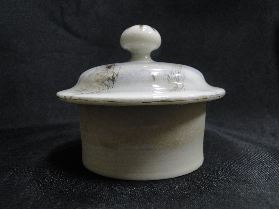 Japanese Handpainted, Birds & Iris: Teapot & Lid, 7", As Is