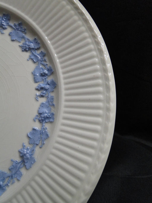 Wedgwood 2804, Edme w/ Lavender / Blue Grapes: Dinner Plate, 10 1/4", Crazing
