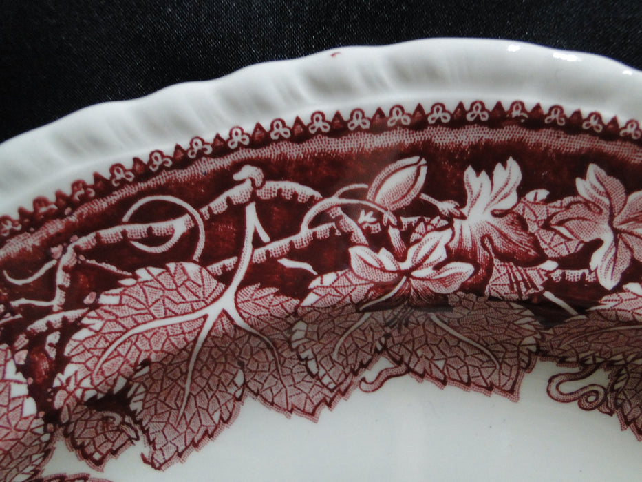 Mason's Vista Pink, Transferware: Round Serving Platter, 12 7/8"