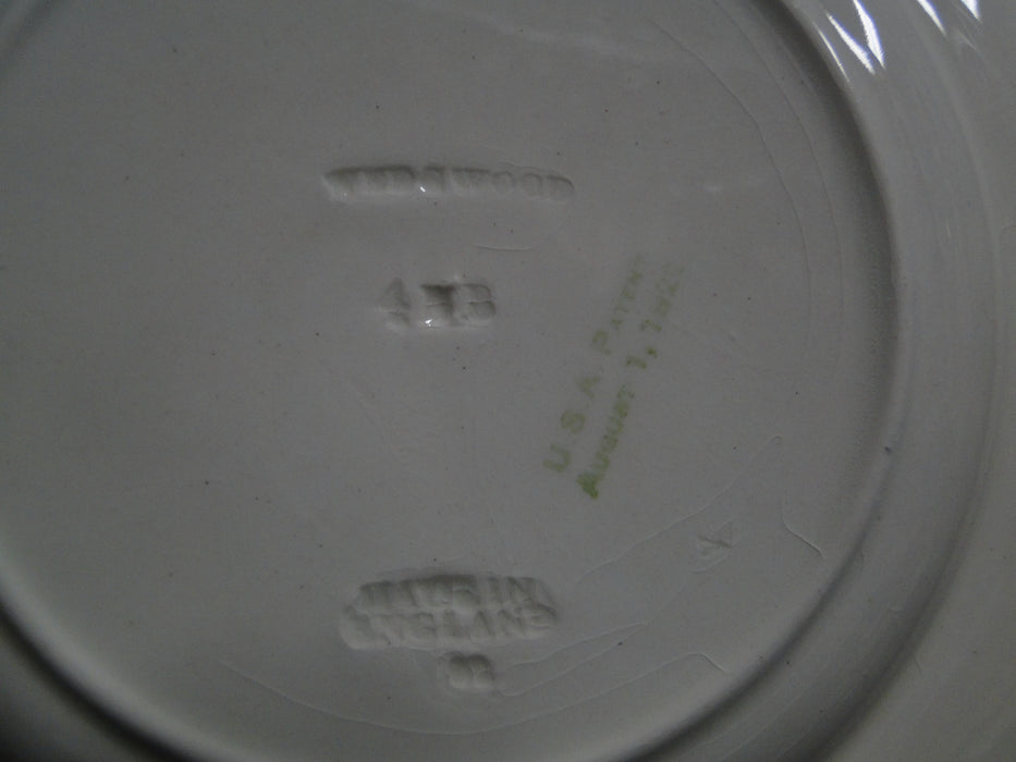 Wedgwood 2804, Edme w/ Lavender / Blue Grapes: Bread Plate, 6 1/4", Crazing