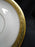Pickard Athenian, Ivory, Gold Encrusted: Cup & Saucer Set (s), 2 3/8" Tall
