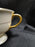 Pickard Athenian, Ivory, Gold Encrusted: Cup & Saucer Set (s), 2 3/8" Tall