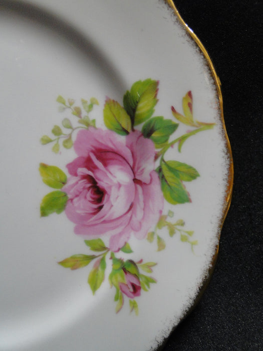 Royal Albert American Beauty, England: Bread Plate (s), 6 1/4"