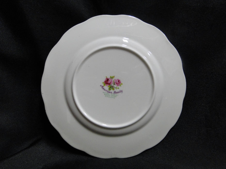 Royal Albert American Beauty, England: Bread Plate (s), 6 1/4"