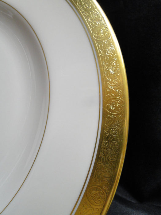 Pickard Athenian, Ivory, Gold Encrusted: Dinner Plate (s), 10 5/8"