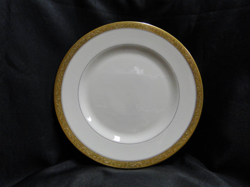 Pickard Athenian, Ivory, Gold Encrusted: Dinner Plate (s), 10 5/8" Utensil Marks