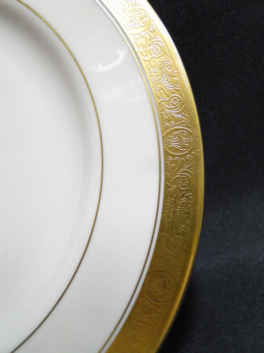 Pickard Athenian, Ivory, Gold Encrusted: Salad Plate (s), 8 1/4"