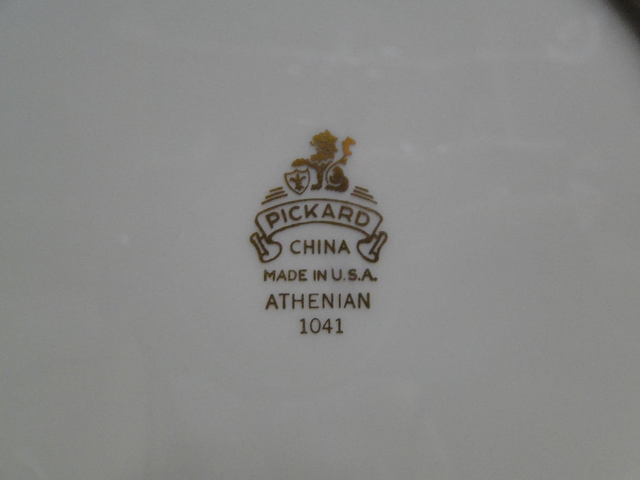 Pickard Athenian, Ivory, Gold Encrusted: Salad Plate (s), 8 1/4"