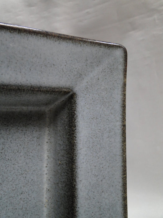 Jars Tourron Gris Ecorce, Blue/Grey & Black:  Rectangular Platter (s), 11 7/8"