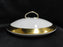 Raynaud Ceralene Anneau d'Or, Thick Gold Band: Serving Bowl & Lid, 11 5/8"