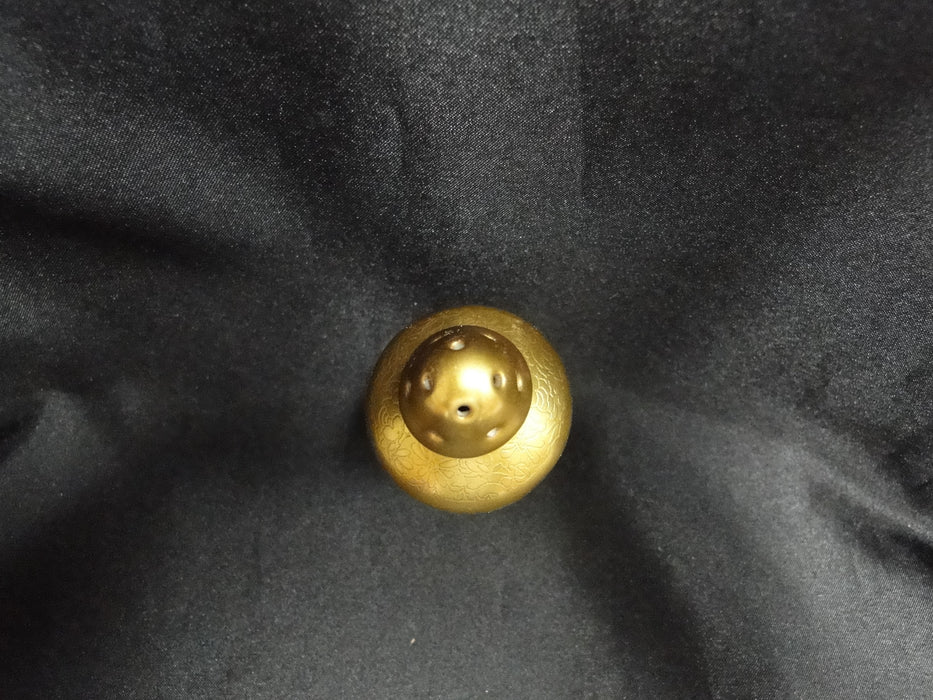 Pickard Rose & Daisy, All Over Gold w/ Flowers: Salt OR Pepper Shaker, Larger