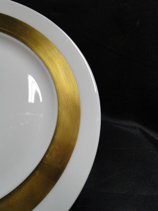 Raynaud Ceralene Anneau d'Or, Thick Gold Band: Luncheon Plate (s), 8 7/8"