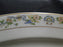 Syracuse Oriental, Blue/Green/Tan Border, Gold Trim: Oval Platter, 17 7/8"