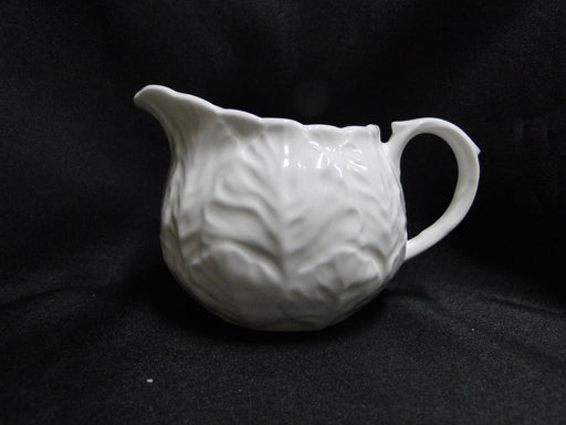 Wedgwood Countryware, White Embossed Leaves: Creamer / Cream Pitcher