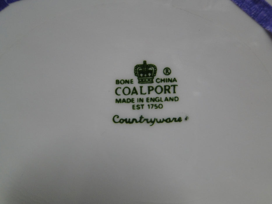 Coalport Countryware, White Embossed Leaves: Covered Serving Bowl, No lid, As Is