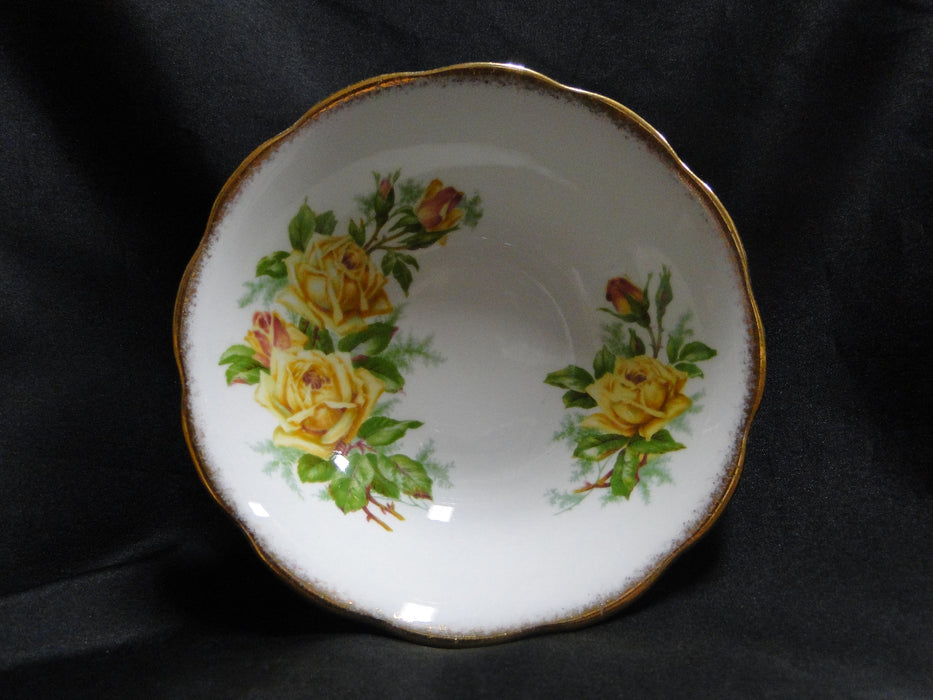 Royal Albert Tea Rose Yellow, Gold Trim: Coupe Cereal Bowl (s), 6 1/4"