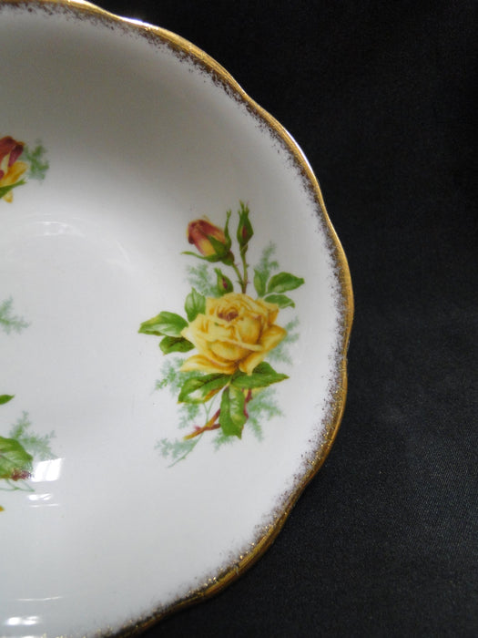 Royal Albert Tea Rose Yellow, Gold Trim: Coupe Cereal Bowl (s), 6 1/4"