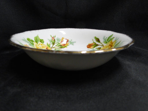 Royal Albert Tea Rose Yellow, Gold Trim: Fruit Bowl (s), 5 1/2"
