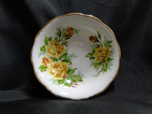 Royal Albert Tea Rose Yellow, Gold Trim: Fruit Bowl (s), 5 1/2"