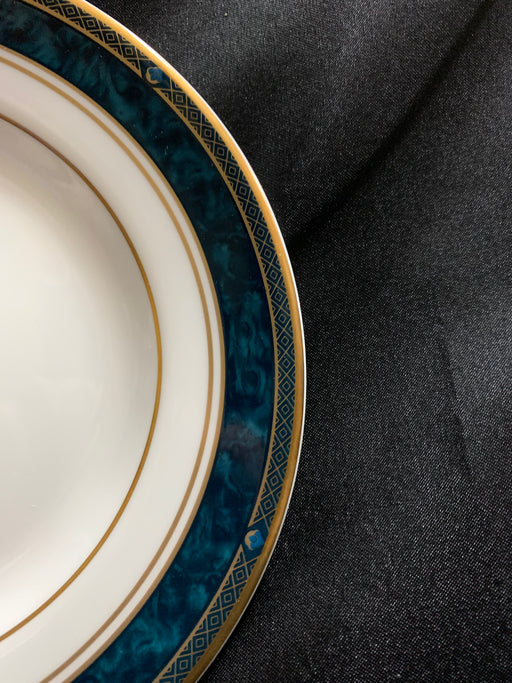 Royal Doulton Biltmore, Green/Blue Marble Band: Bread Plate, 6 5/8"