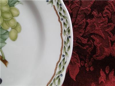 Noritake Royal Orchard, 9416, Fruit, Vine Border: Bread Plate (s), 6 3/4"
