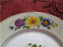 Thun Thu71 Floral Rim & Center, Cream Band: Bread Plate (s), 6"
