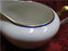 Tirschenreuth Cream w/ Thin Blue Band: Creamer / Cream Pitcher, 3 1/8"