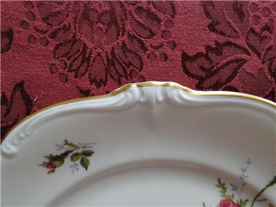Rosenthal Moss Rose, Pompadour, Ivory: Dinner Plate (s), 10 1/8"