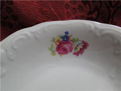 Wawel Anastasia, Floral Sprays, Embossed Scrolls: Fruit Bowl (s), 5 1/4"