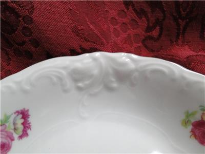 Wawel Anastasia, Floral Sprays, Embossed Scrolls: Fruit Bowl (s), 5 1/4"