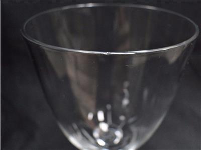 Baccarat Angouleme: Claret Wine Goblet, 5 3/8", Tiny Nick, As Is