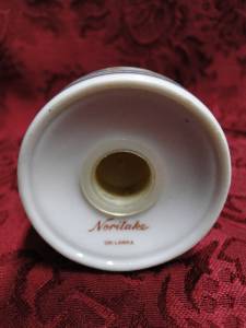 Noritake Blue Flowers, Gold Leaves & Trim: Pepper Shaker (s), 3 Holes, 3 1/4"