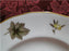 Royal Worcester Dorchester, Brown & Yellow Flowers: Salad Plate (s), 8"